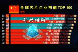 全球芯片公司排行TOP 100，哲库倒下了，剩下的加油！视频封面