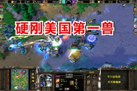 一个辉煌光环，120 vs 美国第一兽，极限对拼！魔兽争霸3视频封面