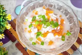 大米粥里加这2样食材，营养价值翻倍，孩子喝健脑强筋骨增强记忆视频封面