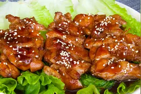 不加一滴油，教你照烧鸡腿的简单做法，肉嫩多汁又下饭，太美味了视频封面