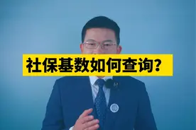 社保基数如何查询？#长沙律师视频封面