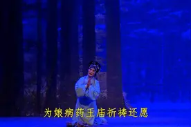 青年曲剧新秀乔丽萍《亲娘后妈》选段，为娘病药王庙祈祷还愿！视频封面