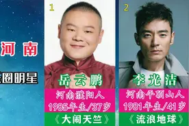 来自河南的十位娱乐圈明星，岳云鹏领衔！视频封面