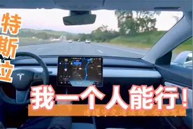 特斯拉：别碰我，我一个人能行！视频封面