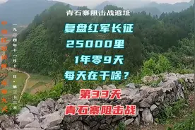 复盘红军长征1年零9天，他们每天在干啥？第33天·青石寨跳崖自尽视频封面