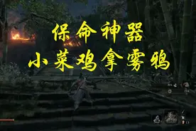 只狼战紫衣忍者拿保命神器雾鸦