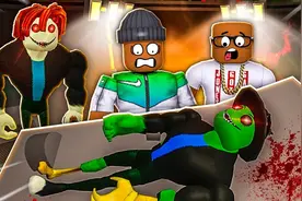 Roblox逃离培根头：生化危机危险实验室大逃亡！小飞象解说