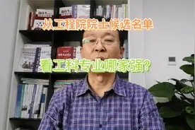 从工程院士候选名单，看工科专业哪家强？(不仅是高层级院校奥)视频封面