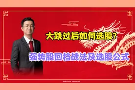 大跌过后如何选股？强势股回档战法及选股公式奉上！视频封面