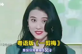 粤语版《一剪梅》来了，这个版本还是第一次听，太有味道了视频封面