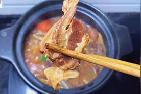 降温了，煲一锅热乎乎的柱候酱焖羊肉，酱香味浓郁做法简单又好吃视频封面