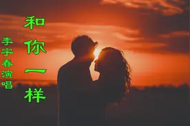 李宇春演唱《和你一样》，歌曲鼓励困境中的人们坚强面对困难。视频封面