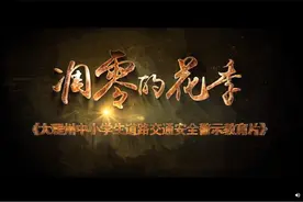 暑期中小学生交通安全警示片——《凋零的花季》视频封面