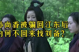 孙尚香被孙权骗回江东后，为何不回来找刘备了？
