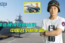 全球造舰吨位排行榜：印度超越美国位居第二，中国第一超美印总和视频封面