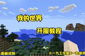 一九：我的世界开服教程，保准学会！@小麦解说呀