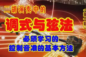 二胡教学3  二胡音位 调式与弦法【第一辑】必须掌握的基础知识视频封面