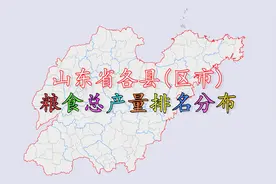 山东省137县市粮食总产量排名分布，猜猜山东产粮第一大县是谁？视频封面