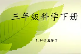 科学三年级科学下册苏教版1种子发芽了【转载】视频封面