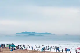 海面突现绵延群山！秦皇岛昌黎海边出现海市蜃楼视频封面