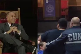 "就是美国炸的!"提问记者被保安架出会场,政客翘着二郎腿微笑目送视频封面