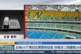 十四运会体育比赛门票价格公布视频封面
