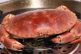 蒸大闸蟹掌握3个要点，蒸出的螃蟹一点不腥，蟹黄都快流出来了视频封面