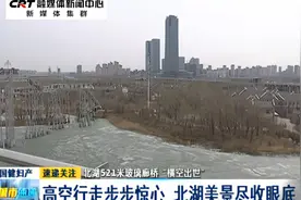 北湖521米玻璃廊桥“横空出世” 高空行走步步惊心 美景尽收眼底视频封面