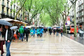 西班牙最炫酷的街道，名叫流浪者大街，街上的人就是一道风景视频封面