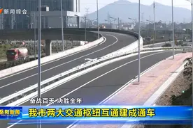 岳阳市两大交通枢纽互通建成通车视频封面