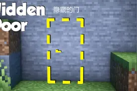 我的世界：荒岛如何建造一扇隐形的门，你学会了吗？视频封面