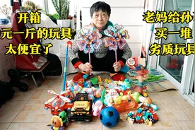老妈给孙子买一堆劣质玩具,20元能买一斤,樊医生担心对娃健康不好视频封面