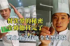 餐饮界的秘密全被他抖完了，鸭血里全是黑科技，0添加也充满套路视频封面