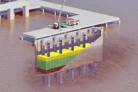 3D动画展示，跨河大桥建造全过程，真是太直观了视频封面