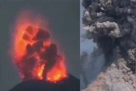 现场:岩浆喷涌，火山灰高达3000米,世界最危险的火山之一再次喷发视频封面