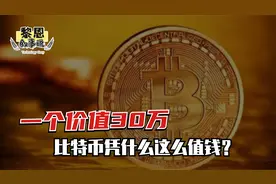 一个价值30万，比特币凭什么这么值钱？背后暗网隐藏何种秘密？视频封面