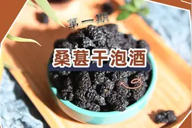 正宗好喝的桑葚干泡酒怎么泡，一分钟教会你视频封面