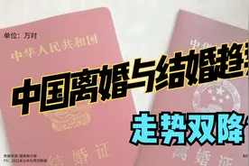 历年中国离婚与结婚数据对比，懒得结婚和懒得离婚趋势开始蔓延？视频封面