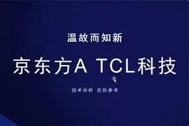 京东方A TCL科技，见历史底部信号了吗？何时才能抄底？技术分析视频封面