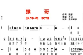 《猴哥》猴哥你真了不得，动画版《西游记》主题曲，满满童年回忆视频封面