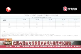 英语成绩就是雅思成绩？我国英语能力等级量表实现与雅思考试接轨视频封面