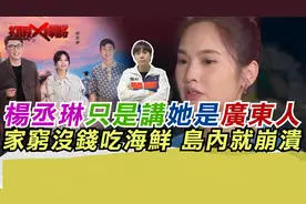 杨丞琳只是说她是广东人 家穷没钱吃海鲜 岛内就崩溃视频封面