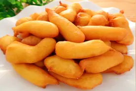 牛奶加鸡蛋，手不沾面做陕北小吃鸡蛋泡泡，比油条简单好吃视频封面