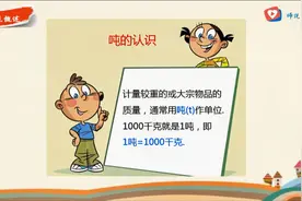 吨的认识与吨的换算，利用列表法解应用题“学浪计划”视频封面