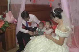 广东一帅哥结婚，带着新娘到家，娃儿都生了两个视频封面
