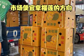 告诉你地推榴莲为什么那么“便宜”？批发市场便宜拿榴莲的方法