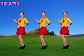 火了！新歌新舞《谁家的姑娘这么美》美的我心儿醉，我只想把你追视频封面