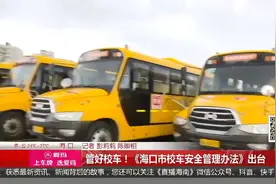 管好校车！《海口市校车安全管理办法》出台视频封面