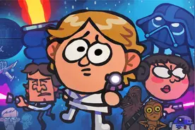 星球大战创意恶搞动漫：卢克天行者的成长史视频封面