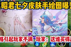 王昭君七夕皮肤曝光，价格引起玩家极度不满，玩家：这谁买得起视频封面